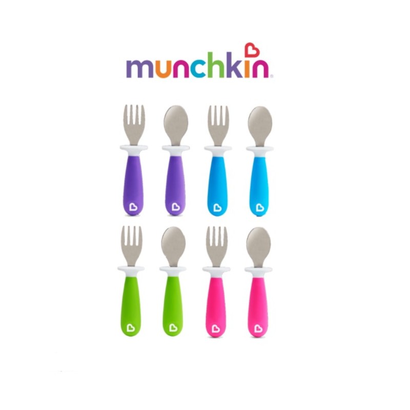 Munchkin Raise Toddler Fork & Spoon