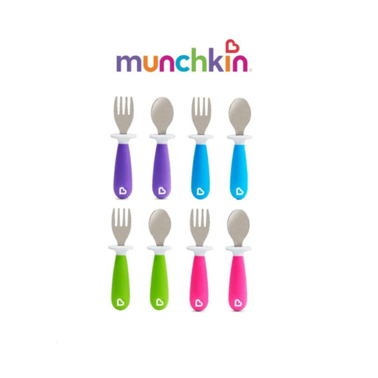 Munchkin Raise? Toddler Fork & Spoon, 1 Set