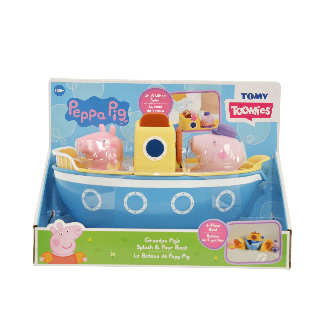 PEPPA PIG - Grandpa Pig's Splash & Pour Boat