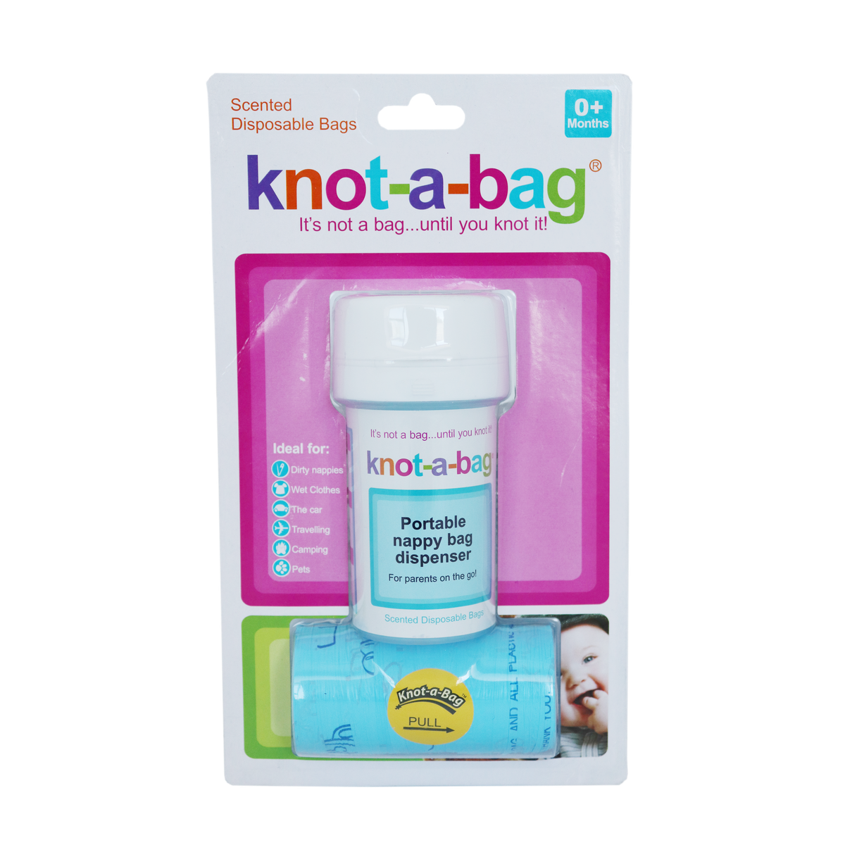 Knot A Bag Dispenser + 2 Refills