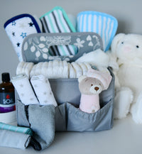 Thumbnail for Baby Travel Nursery Organiser - Grey