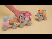 PolarB Wooden Stacking Train