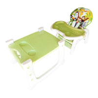 Thumbnail for 2-in-1 Feeding Chair - Green Safari