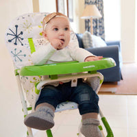 Thumbnail for Nibble Light Feeding Chair - Green Spark
