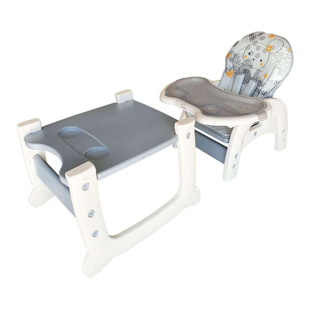 2-in-1 Feeding Chair - Grey Mouse