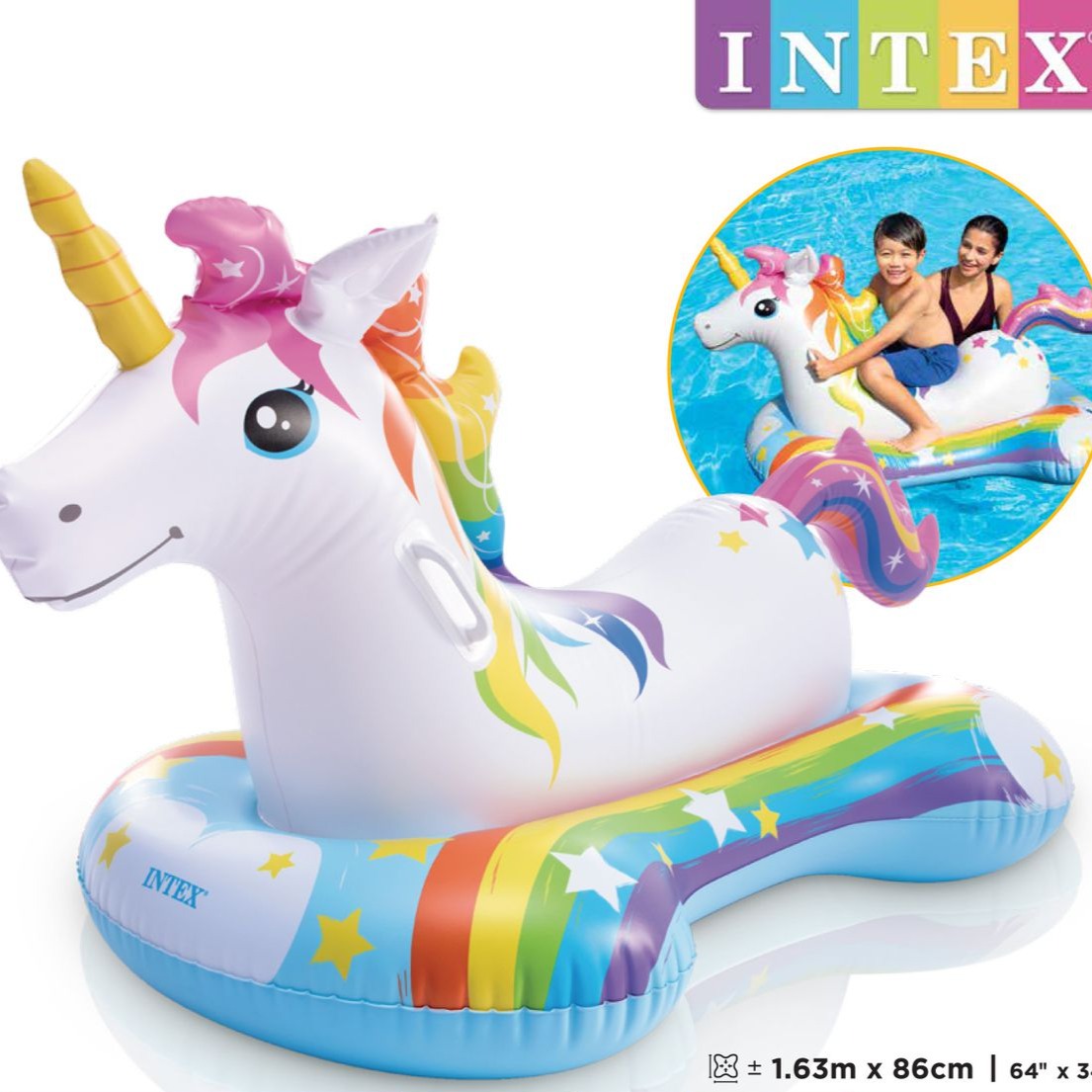 Intex Unicorn Ride-on