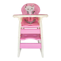 Thumbnail for 2-in-1 Feeding Chair - Pink Kitty