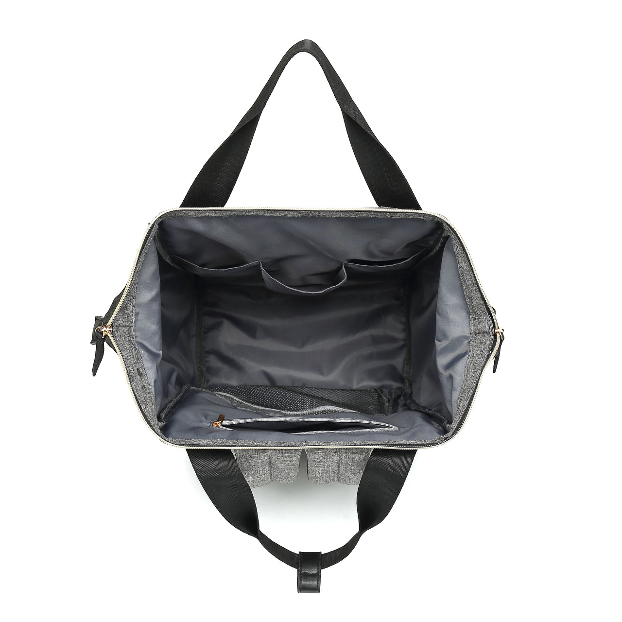 Nappy Bag - Oxford Backpack - Grey