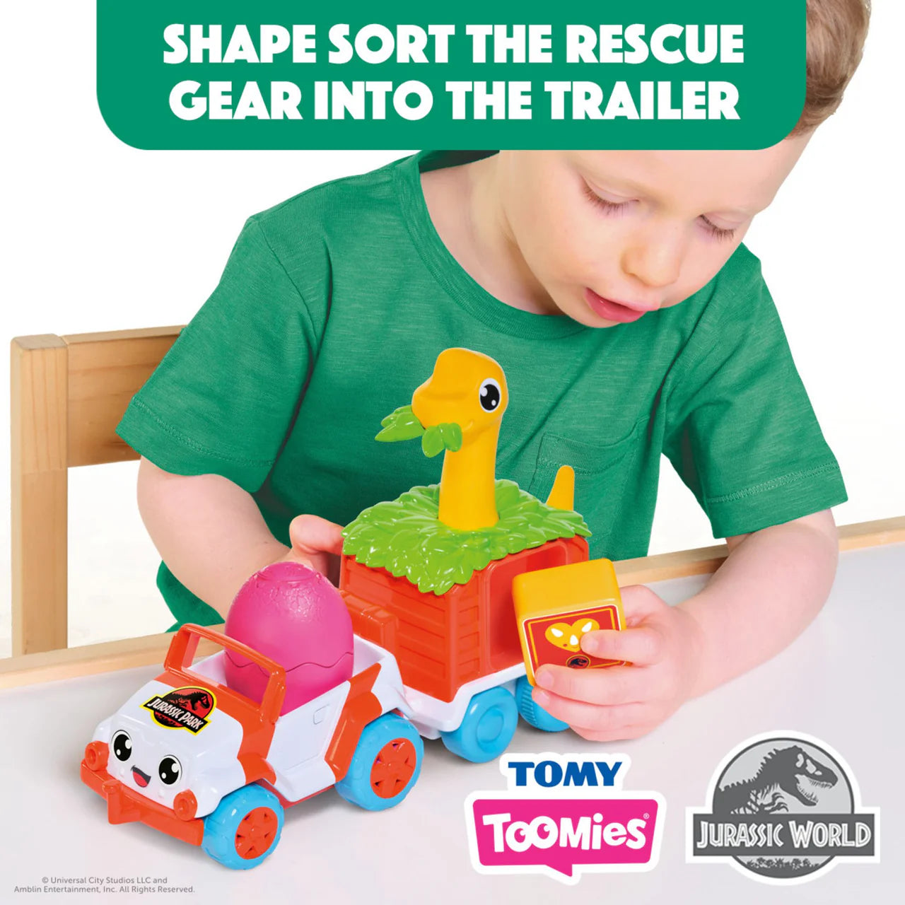 Toomies Jurassic World Adventure Bundle: Dino Rescue Ranger & Spin & Hatch Dino Eggs 2024.09.12