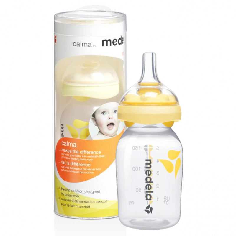 Medela Calma Milk Pod and Breastmilk Bottle