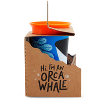 Thumbnail for Munchkin Miracle 360 Sippy Cup - Wild Love Orca