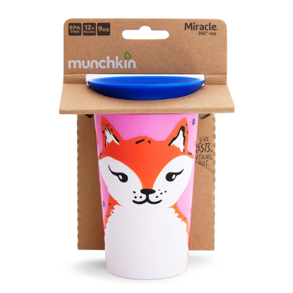 Munchkin Miracle 360 Sippy Cup- Wild Love Fox