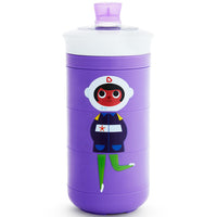 Thumbnail for MUNCHKIN Twisty Bite Proof Sippy Cup - Blue/Purple