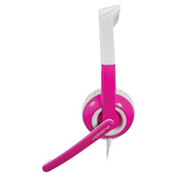 Thumbnail for Volkano Kids Chat Junior Series Headset with Mic - Pink