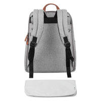 Thumbnail for Totes Babe Montana Diaper Backpack - Grey