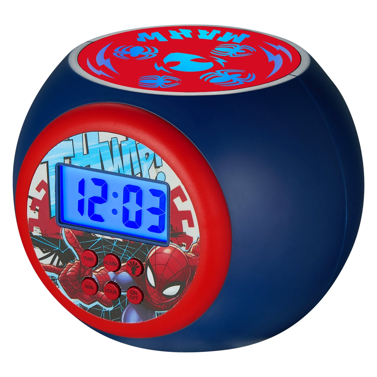 Projector Alarm Clock - Spiderman
