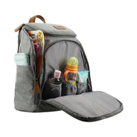Thumbnail for Totes Babe Montana Diaper Backpack - Grey
