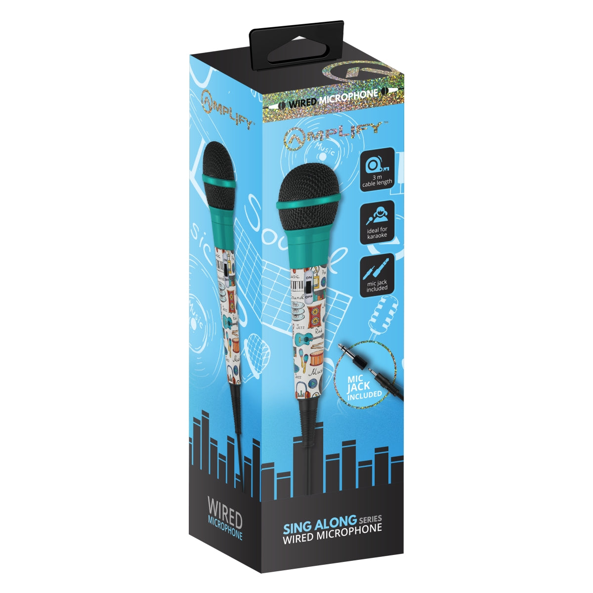 Amplify Sing-along V 2.0 series Microphone - Musical
