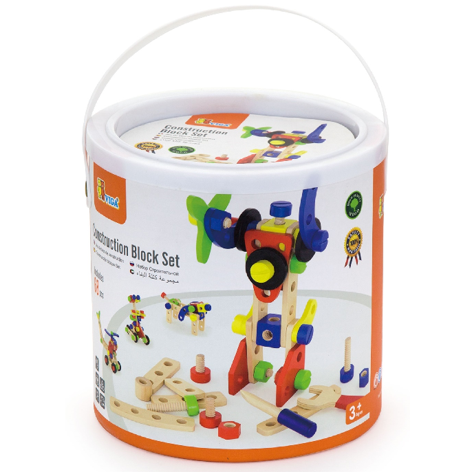 Construction Block Set - 68 pcs