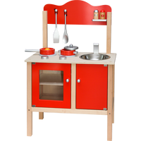 Thumbnail for Noble Red Kitchen with Accessories
