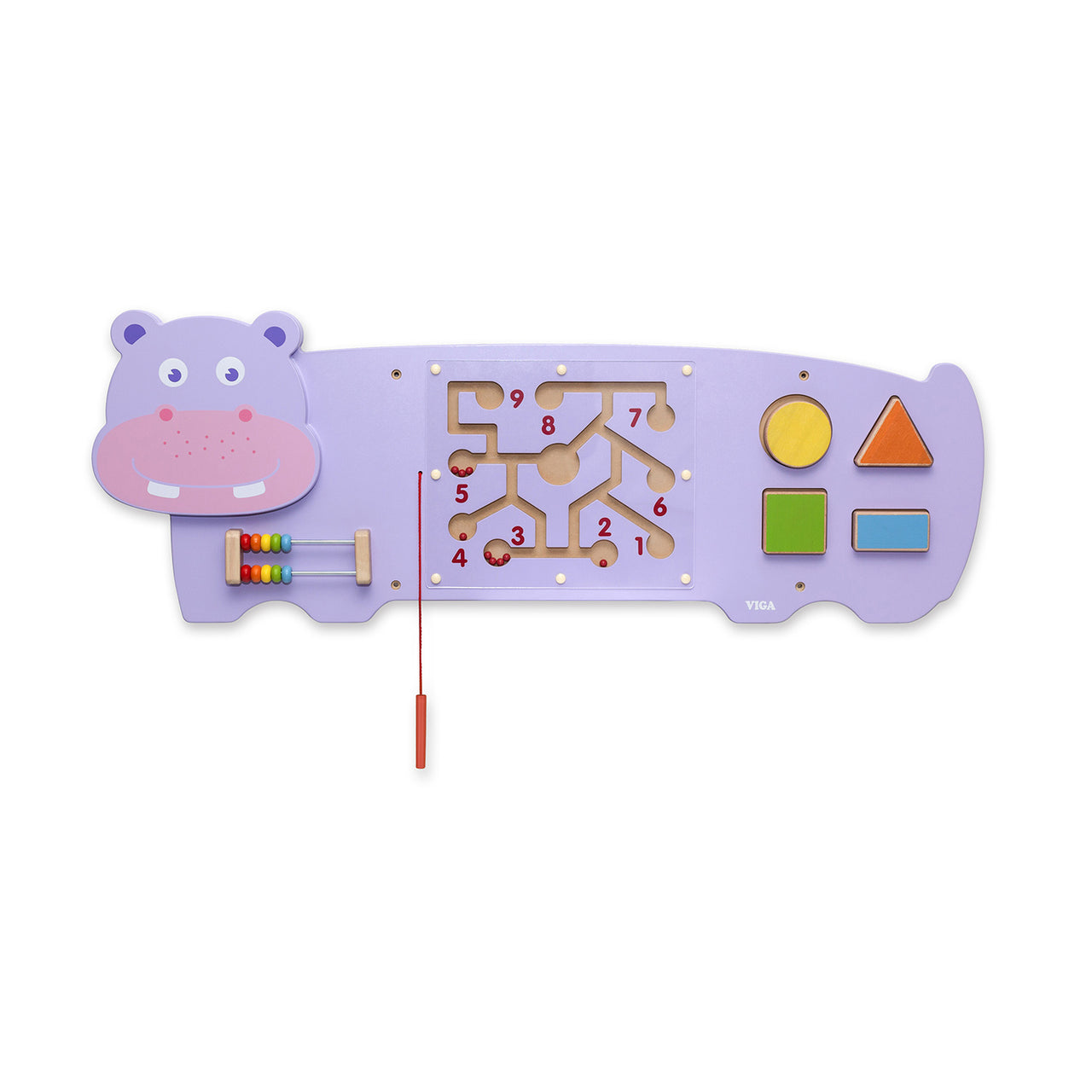 Wall Mount Toy-Hippo