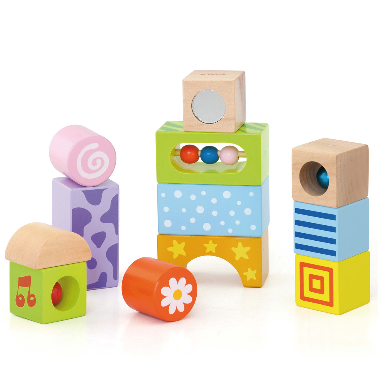 Wooden Sensory Sound Blocks