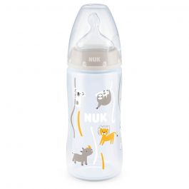 NUK FC+ 4 Bottle Crate Starter Set with Temperature Control - Safari