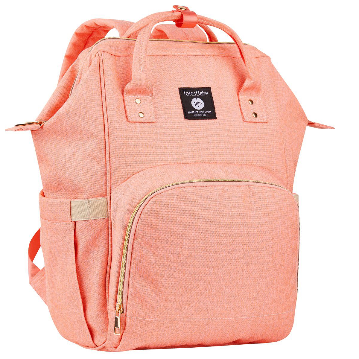 Totes Babe Alma 18L Diaper Backpack - Peach