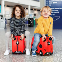 Thumbnail for Ride-on kids suitcase - Harley Ladybug