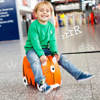 Thumbnail for Ride-on kids suitcase - Tiger Tipu