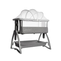 Thumbnail for BabyWombWorld Premium Baby Co Sleeper Bed and Crib with Mosquito Net