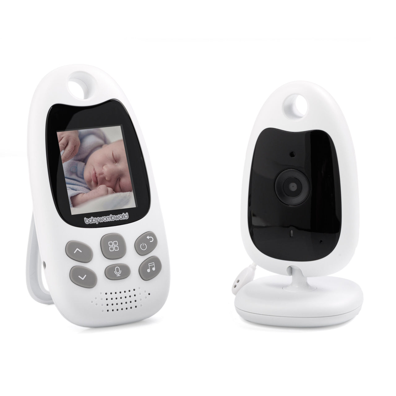 BabyWombWorld 2.0″ Video Baby Monitor with Audio and Night Vision - BWW 610