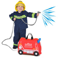 Thumbnail for Ride-on kids suitcase - Frank The Fire Engine
