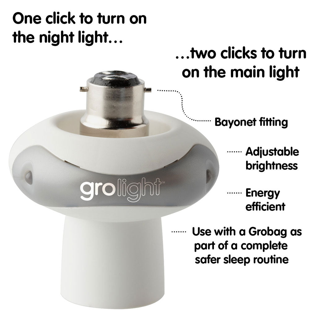 Grolight 2in1 Night Light - Bayonet