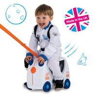 Thumbnail for Ride-on kids suitcase - Skye Spaceship