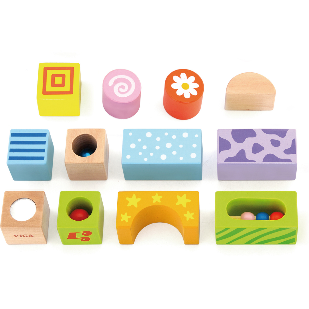 Wooden Sensory Sound Blocks