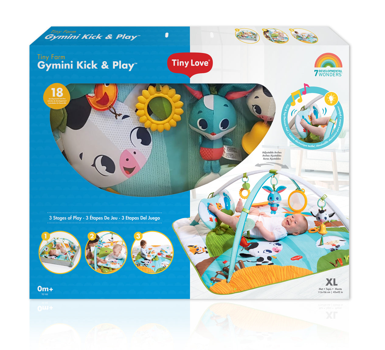 Gymini Kick & Play - Tiny Farm