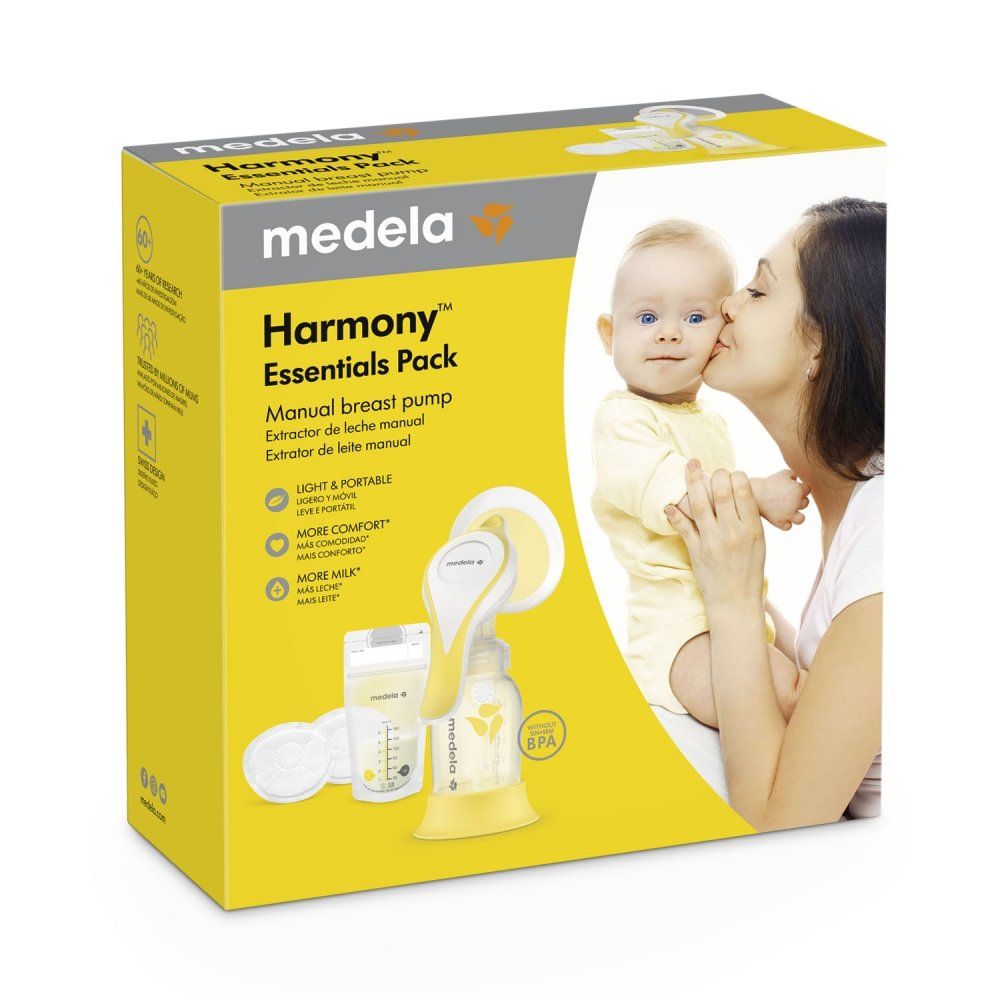 Medela Harmony Flex Manual Breast Pump Essential Set