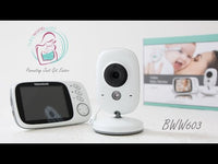 3.2″ Video Baby Monitor with Audio and Night Vision - BWW 603