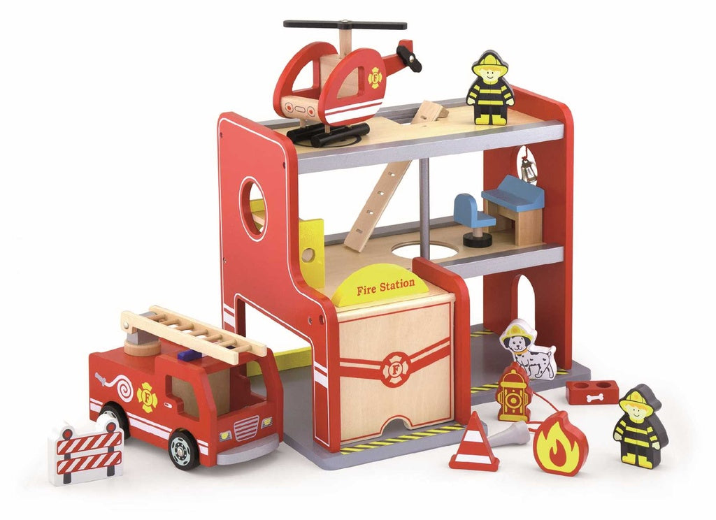 Fire Station with Accessories