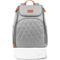 Thumbnail for Totes Babe Montana Diaper Backpack - Grey