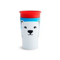 Thumbnail for Munchkin Miracle 360 Sippy Cup- Wild Love Polar Bear