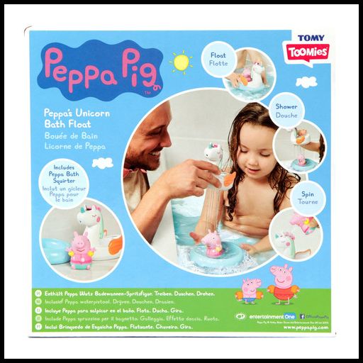 PEPPA PIG - Peppa's Unicorn Bath Float