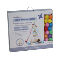 Thumbnail for Grow-with-Me Teepee Activity Play Tent