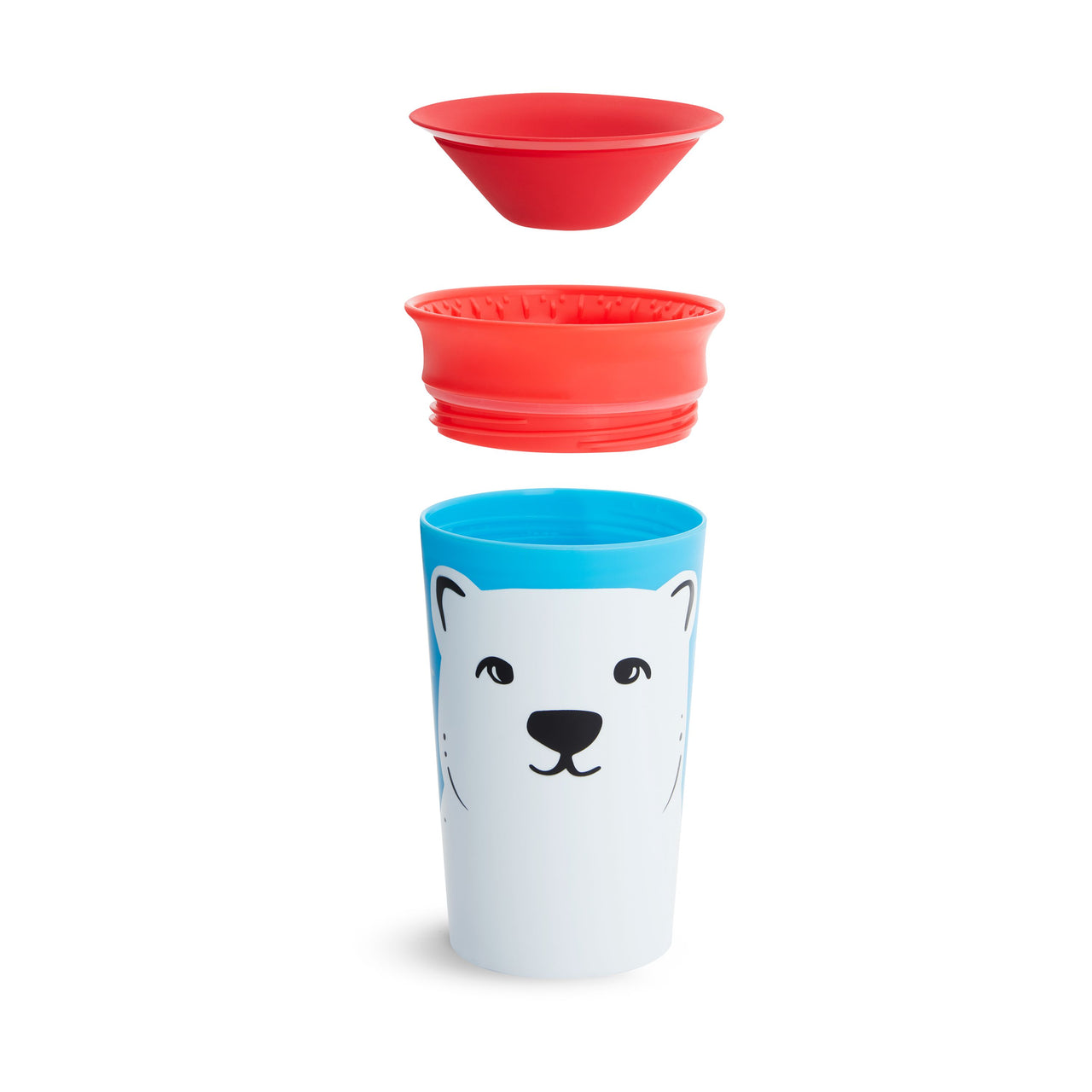 Munchkin Miracle 360 Sippy Cup- Wild Love Polar Bear