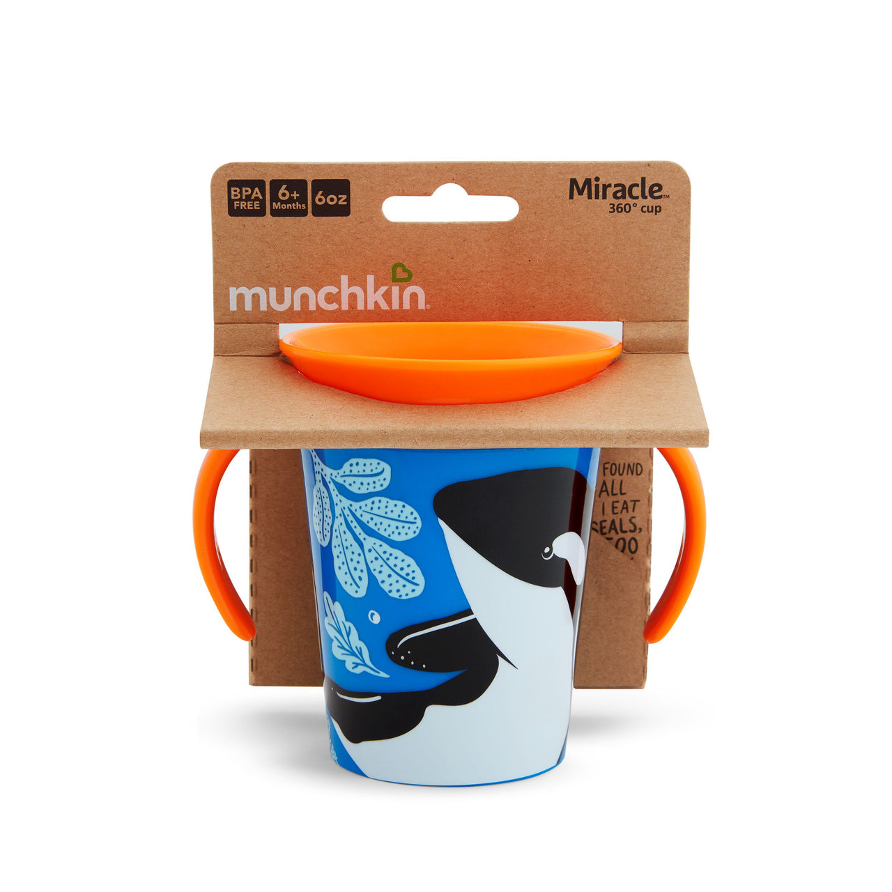 Munchkin Miracle 360 Trainer Cup - Wild Love Orca