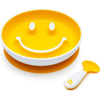 Thumbnail for Munchkin Smile & Scoop Plate - Yellow