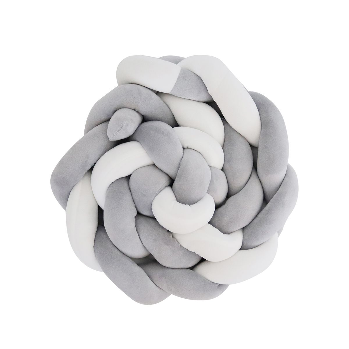Snuggletime Knot Bumper - Grey