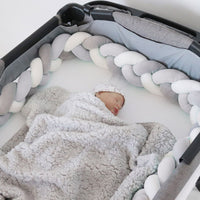 Thumbnail for Snuggletime Knot Bumper - Grey