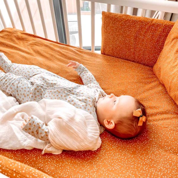 Duvet Cover and Pillowcase - Terracotta Speckles